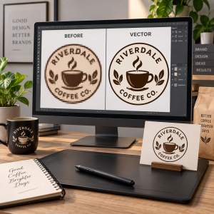 Logo Cleanup & Vector Tracing